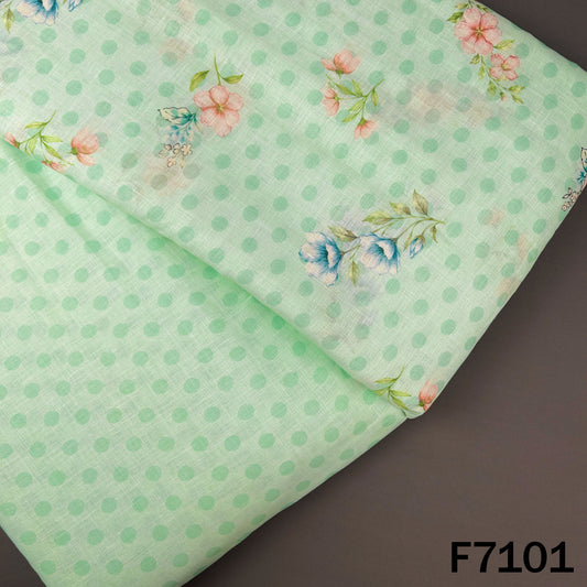 Printed Linen Fabric - F7101