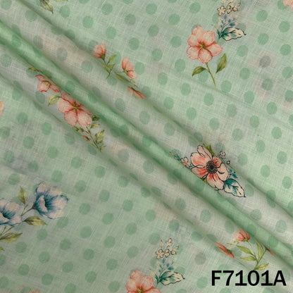 Printed Linen Fabric - F7101