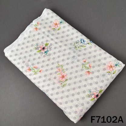 Printed Linen Fabric - F7102
