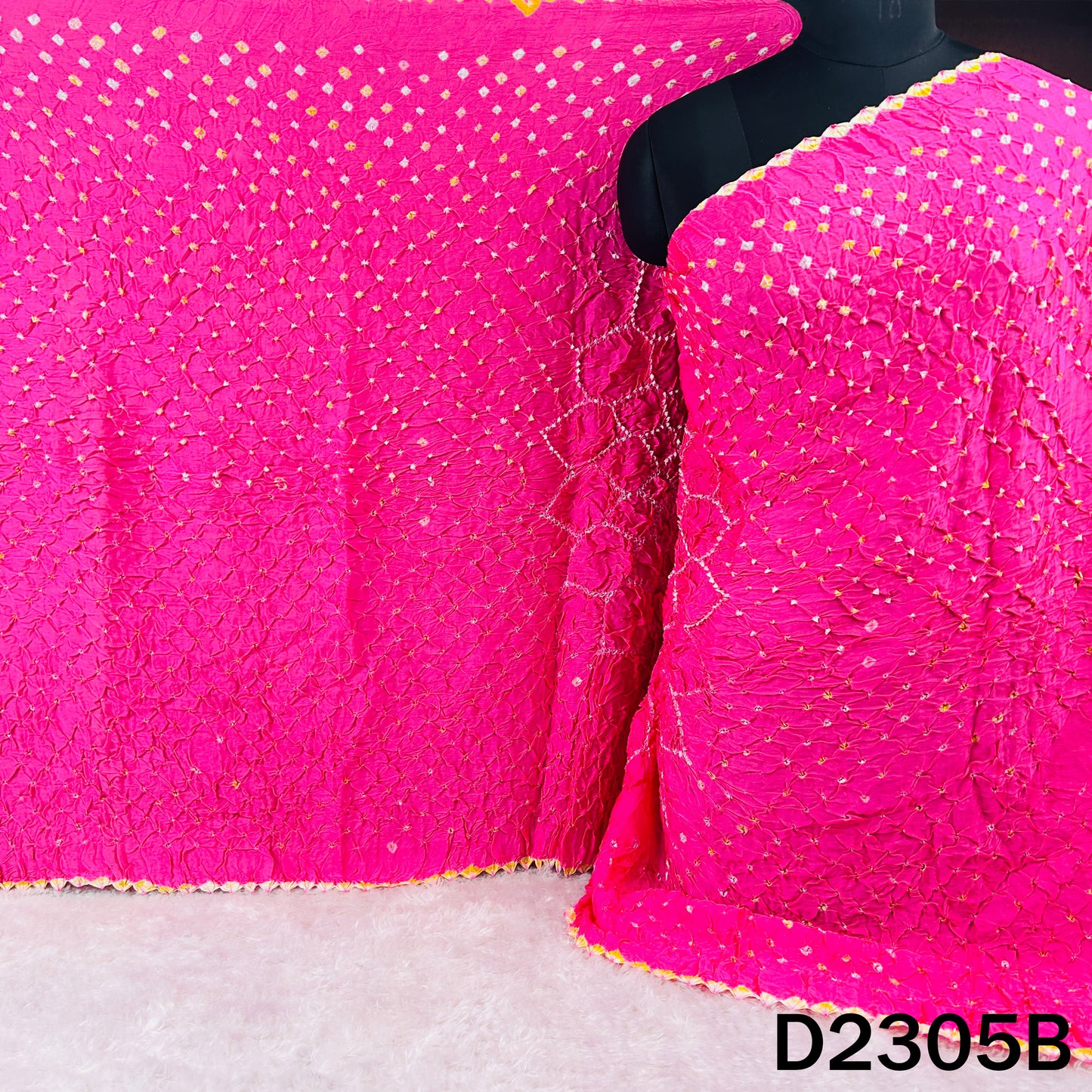 Pure Bandhani Modal Silk  Dupatta - D2305