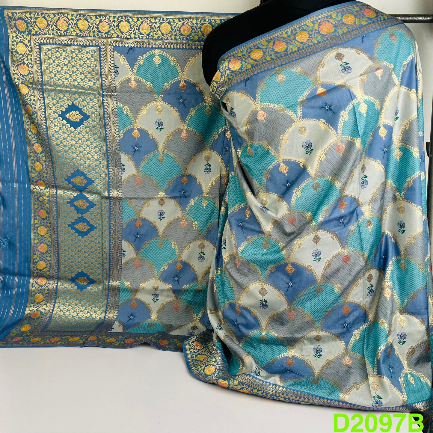 Pure Dola Silk Dupatta-D2097