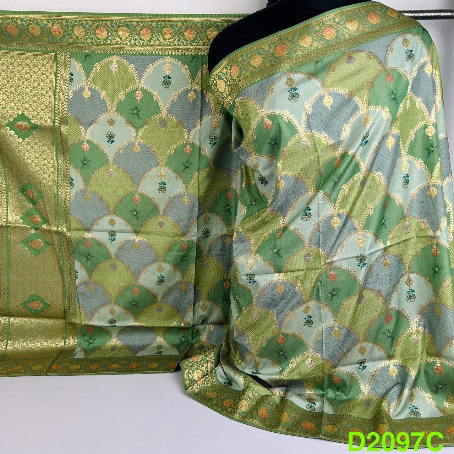 Pure Dola Silk Dupatta-D2097