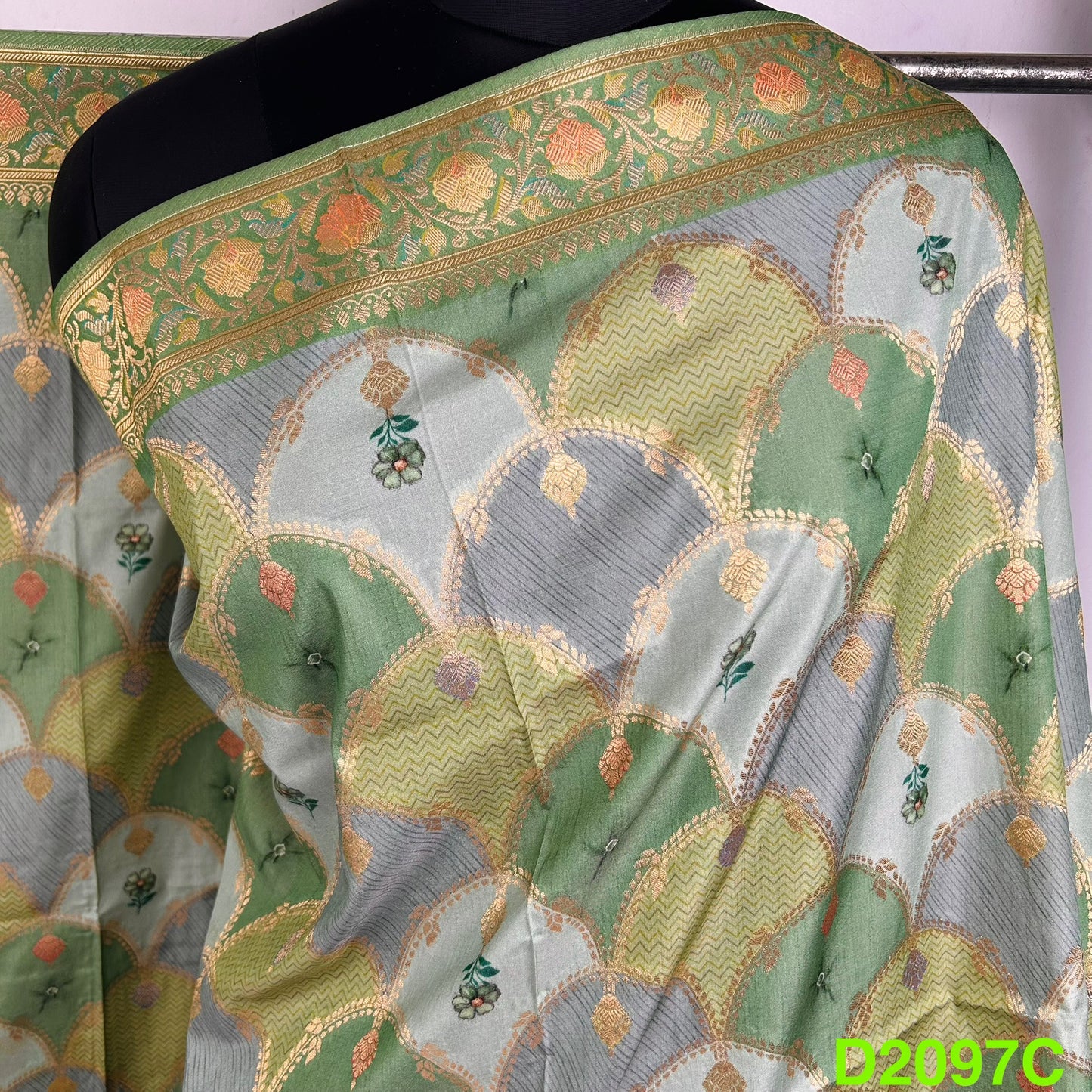 Pure Dola Silk Dupatta-D2097