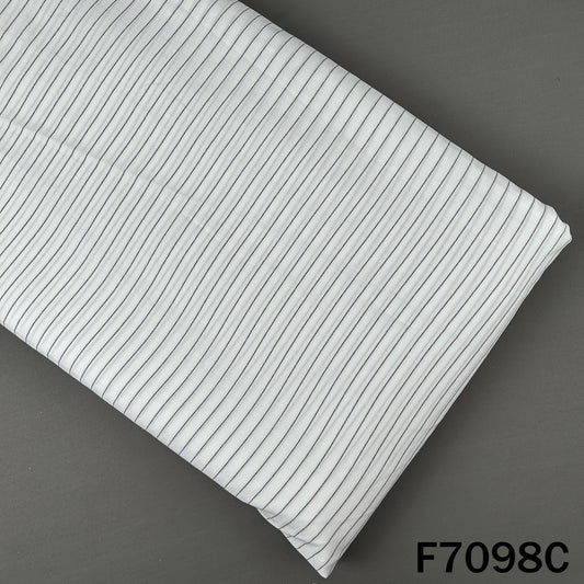Stripes Linen Slub Fabric - F7098