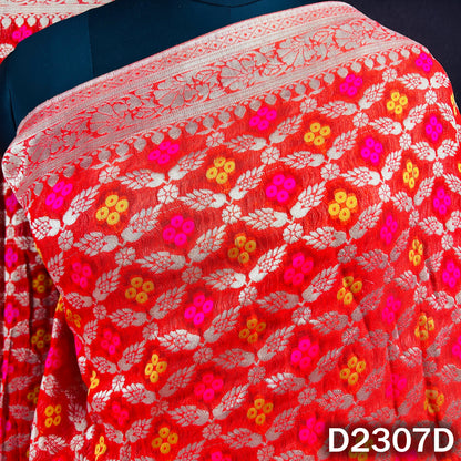 Zari Work Banarasi Georgette Dupatta - D2307