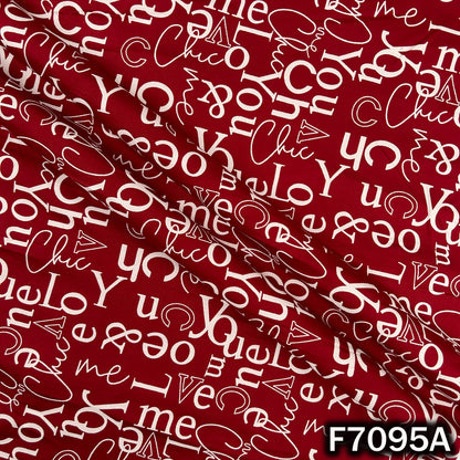 Printed Rayon Fabric - F7095