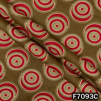 Printed Cambric Cotton Fabric - F7093