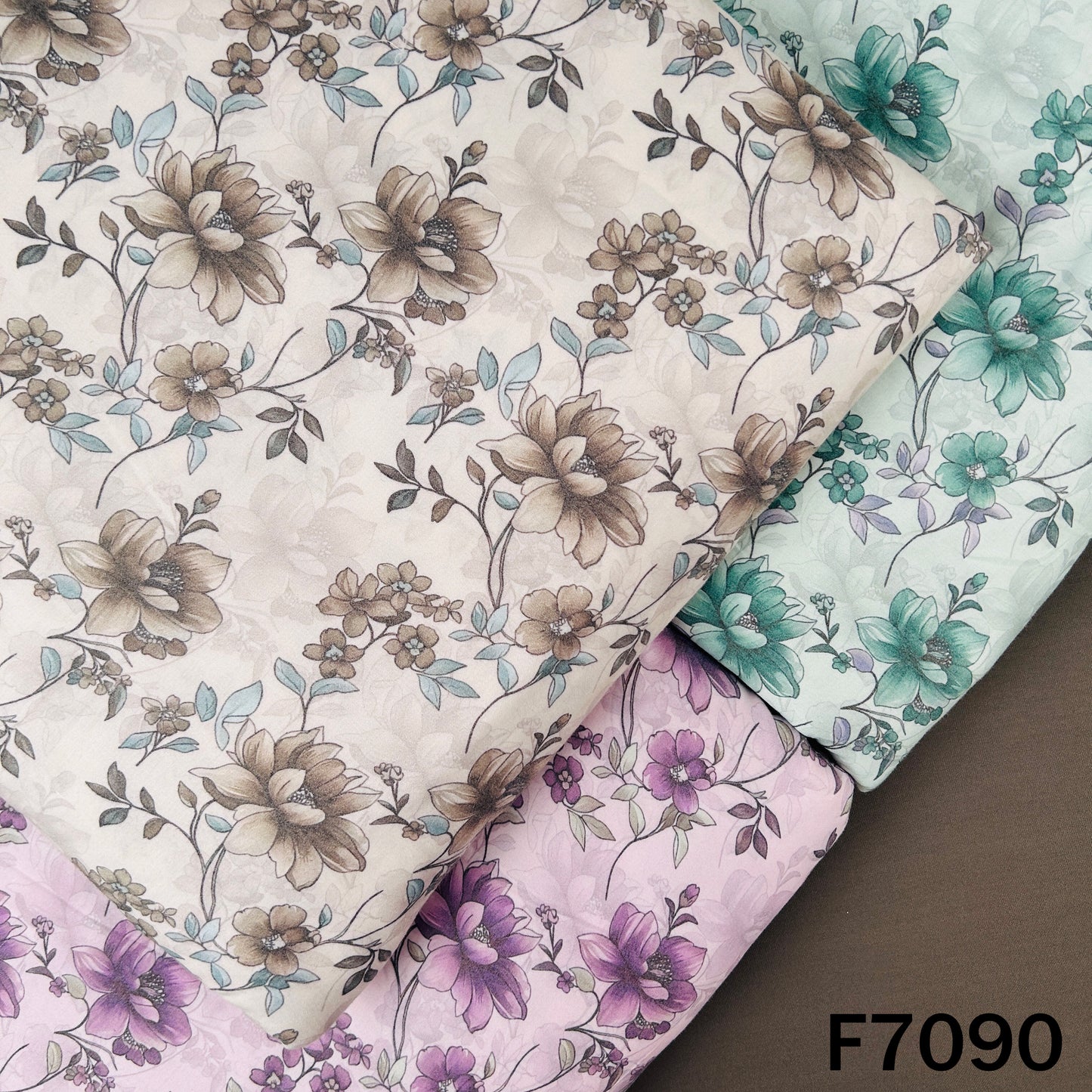 Printed Glaze Cotton Fabric - F7090