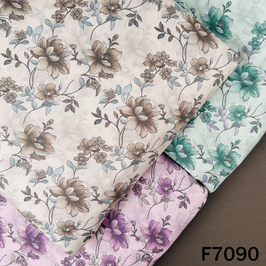 Printed Glaze Cotton Fabric - F7090