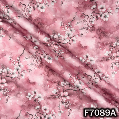 Printed Glaze Cotton Fabric - F7089
