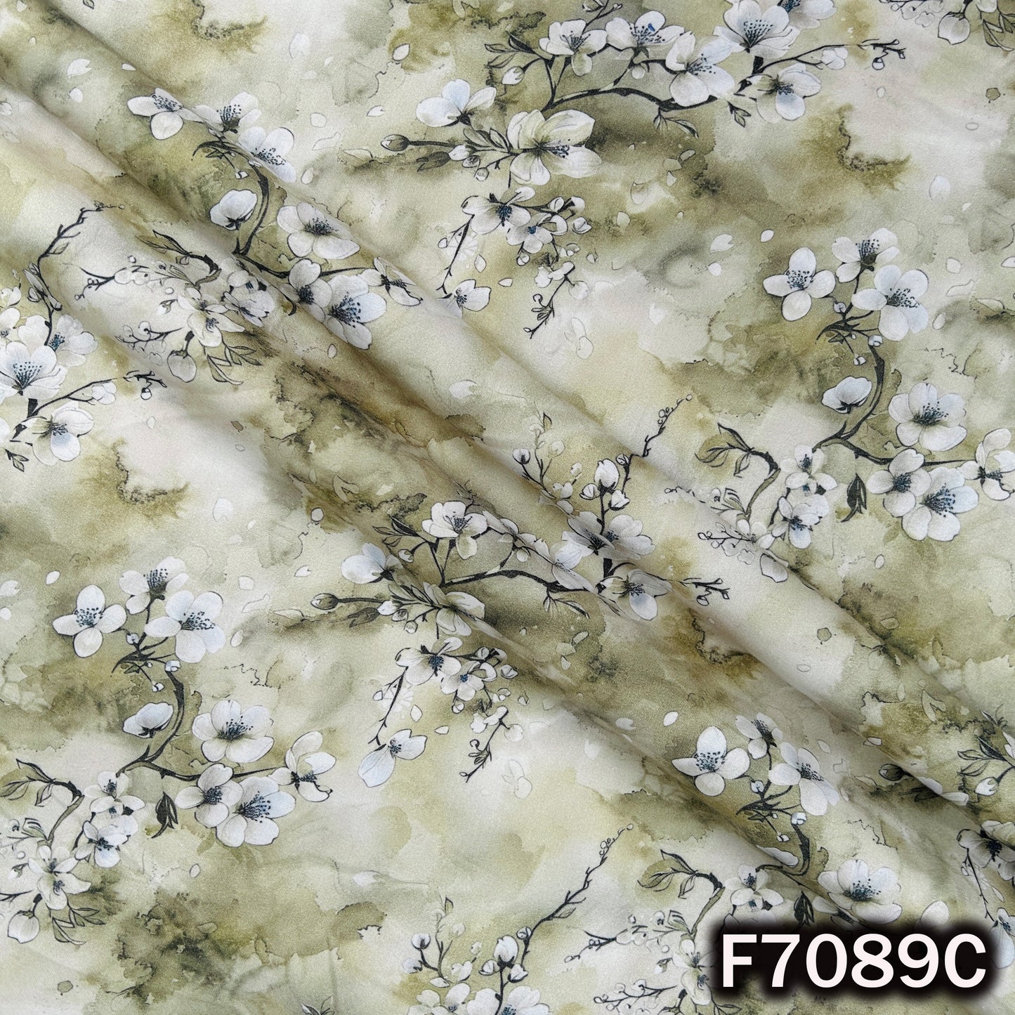 Printed Glaze Cotton Fabric - F7089