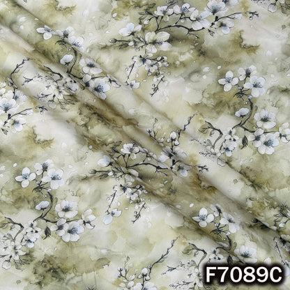Printed Glaze Cotton Fabric - F7089
