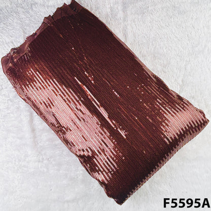 Sequins Foil Georgette Fabric-F5595