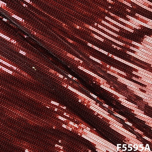 Sequins Foil Georgette Fabric-F5595