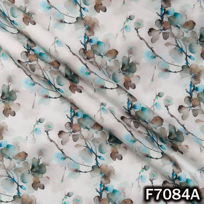 Printed Glaze Cotton Fabric - F7084