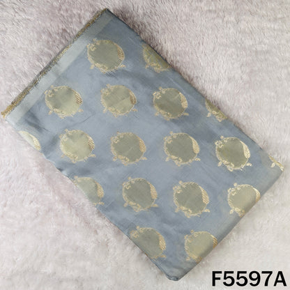 Zari Work Shimmer Tissue Fabric - F5597