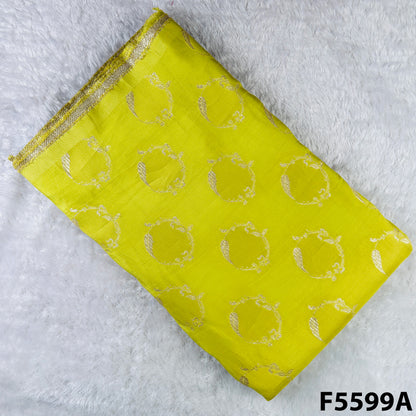 Zari Work Shimmer Tissue Fabric - F5599