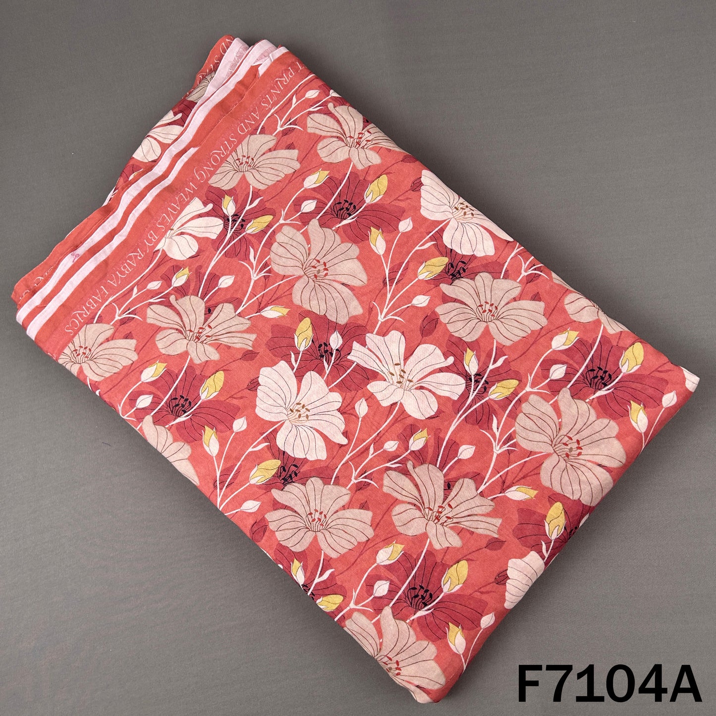 Printed Chanderi Silk Fabric - F7104