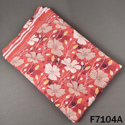 Printed Chanderi Silk Fabric - F7104
