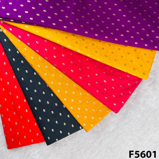 Zari Work Banarasi Brocade Fabric - F5601