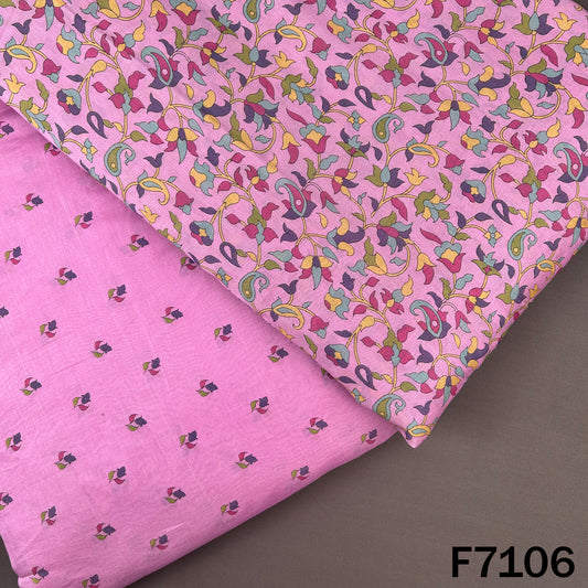 Printed Chanderi Silk Fabric - F7106