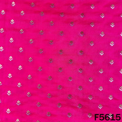Zari Work Banarasi Brocade Fabric - F5615