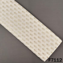 Dyeable Zari Work Chanderi Fabric - F7112
