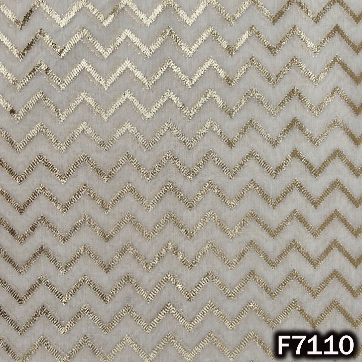 Dyeable Zari Work Chanderi Fabric - F7110