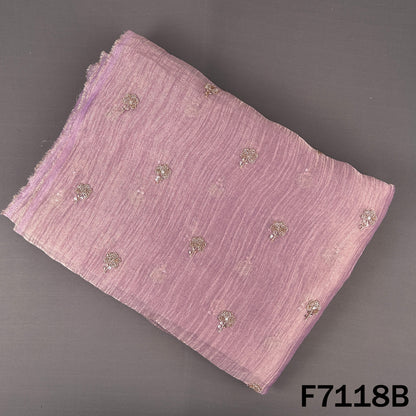 Cut Dana Sequins Crush Tissue Fabric - F7118
