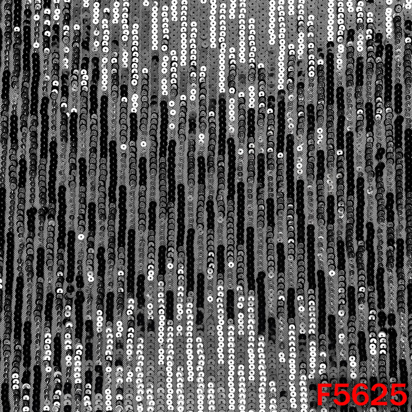 Sequins Work Lycra Net Fabric - F5625