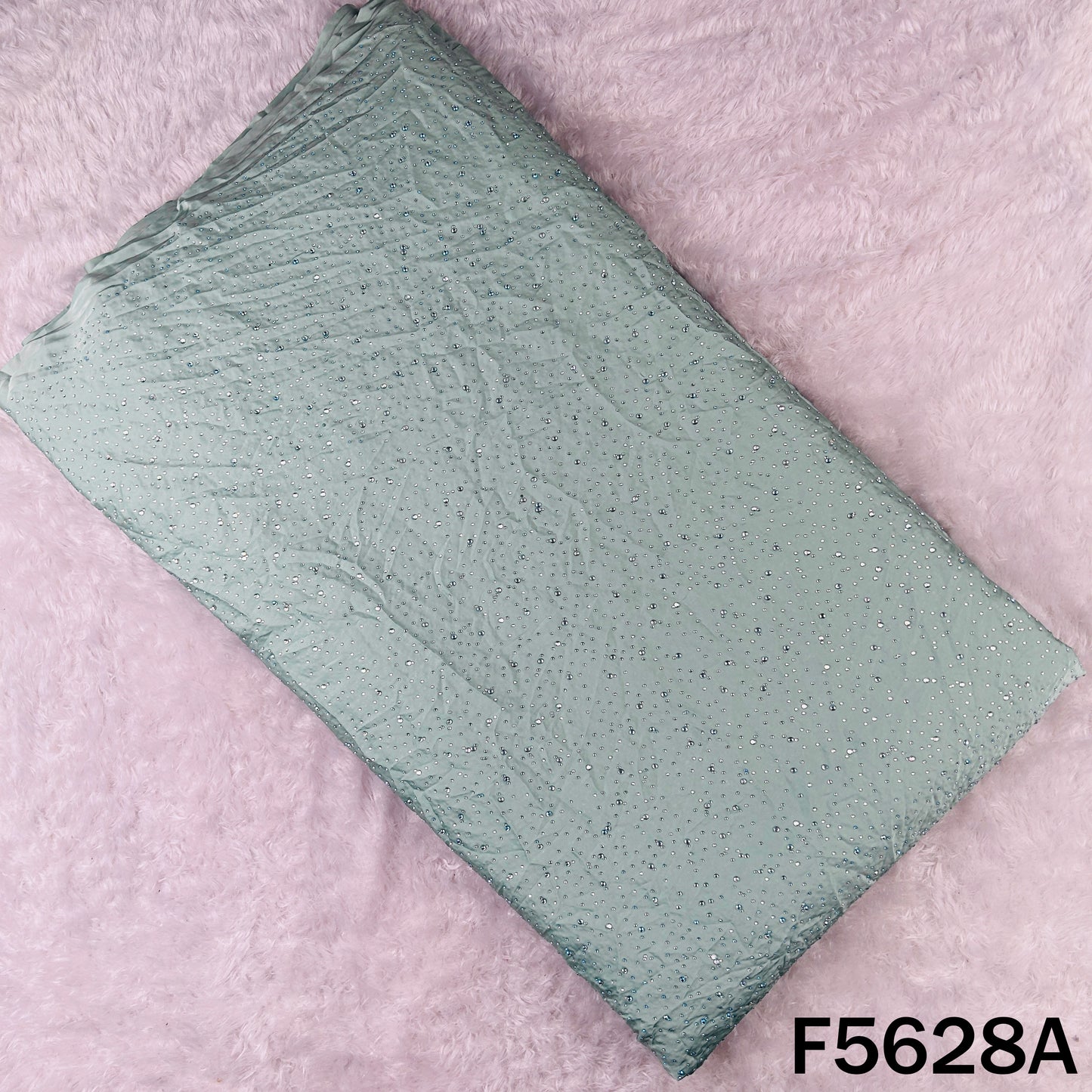 Swarovski Work Armani Satin Fabric - F5628