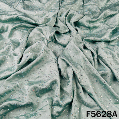 Swarovski Work Armani Satin Fabric - F5628