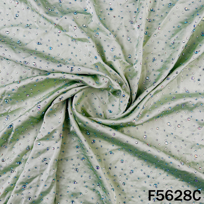 Swarovski Work Armani Satin Fabric - F5628