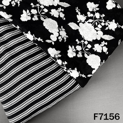 Printed Chanderi Silk Fabric - F7156
