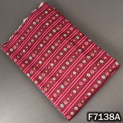 Printed Chanderi Silk Fabric - F7138