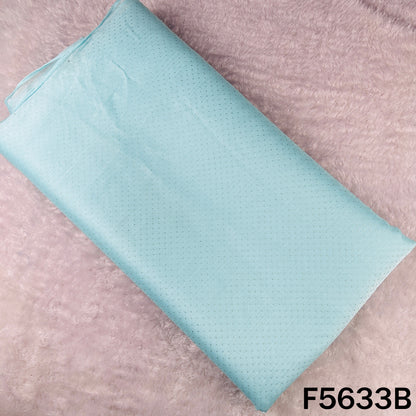 Dew Drops Self Stripes shiny organza Fabric - F5633
