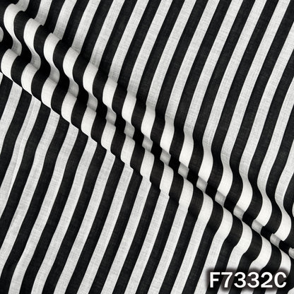 Stripes Linen Fabric - F7332