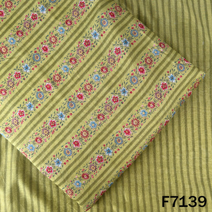 Printed Chanderi Silk Fabric - F7139