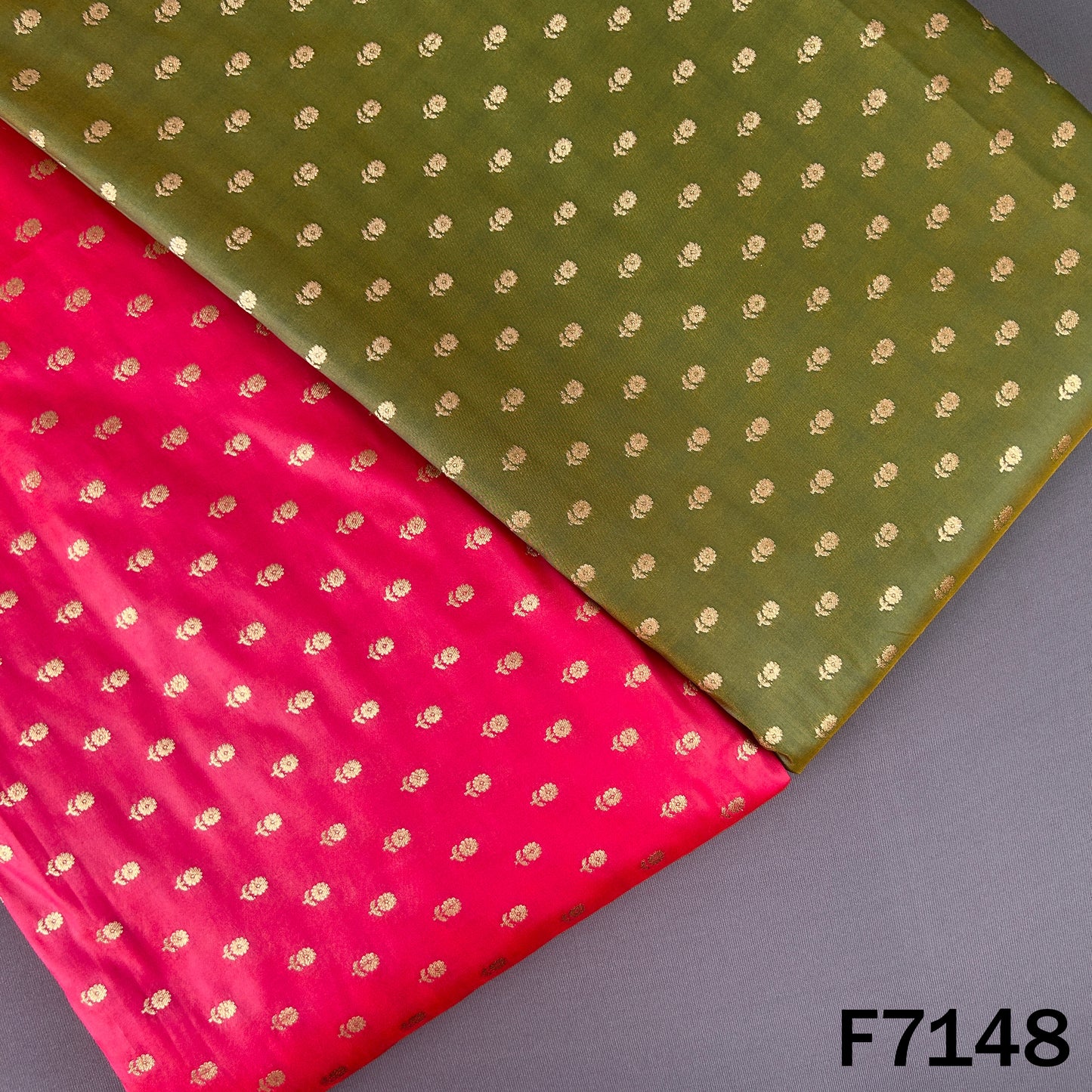 Brocade Silk Fabric - F7148