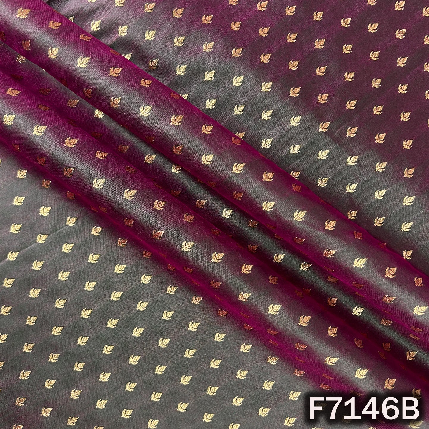Brocade Silk Fabric - F7146