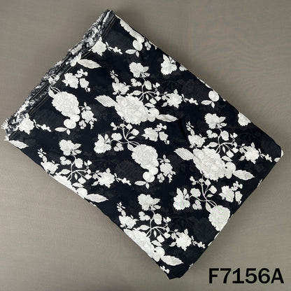 Printed Chanderi Silk Fabric - F7156