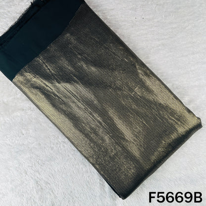 Thread Sequins Work Georgette Fabric - F5669