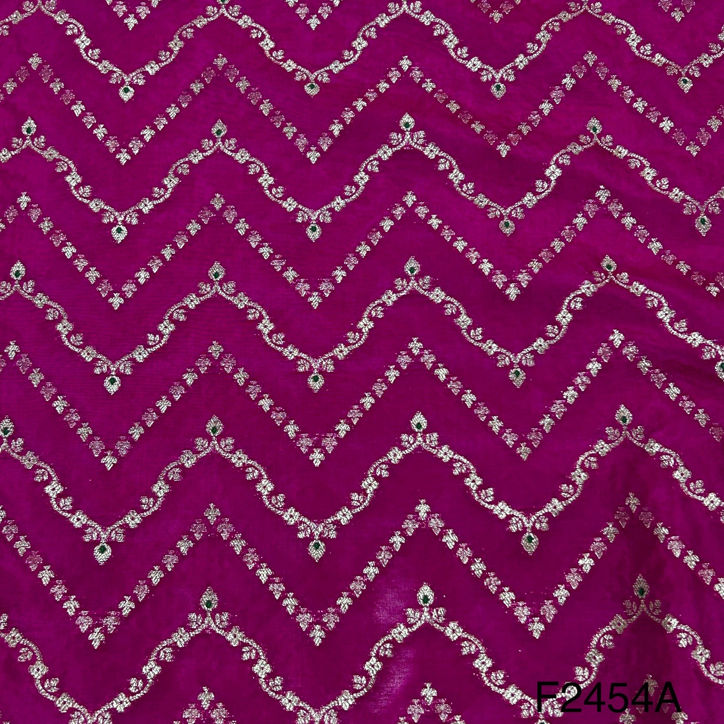 Silk Brocade Fabric-F2454