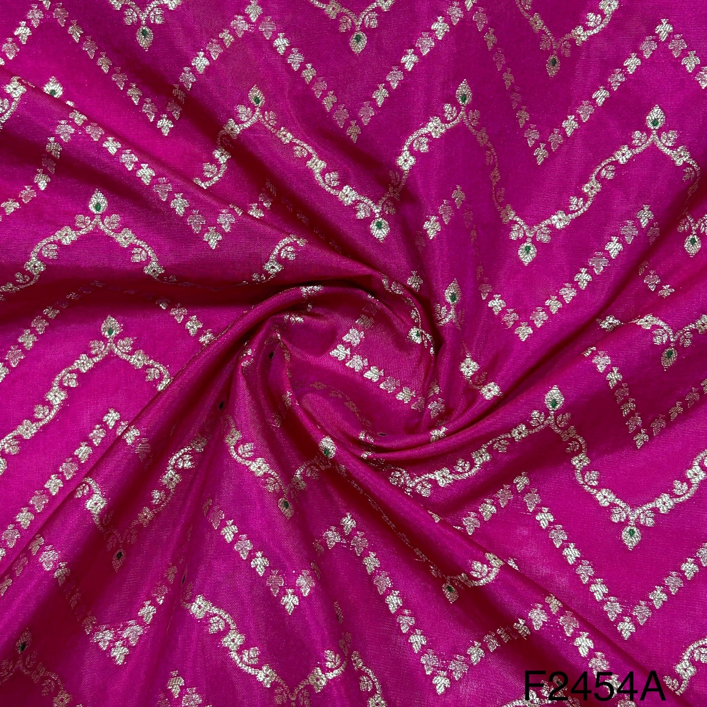 Silk Brocade Fabric-F2454