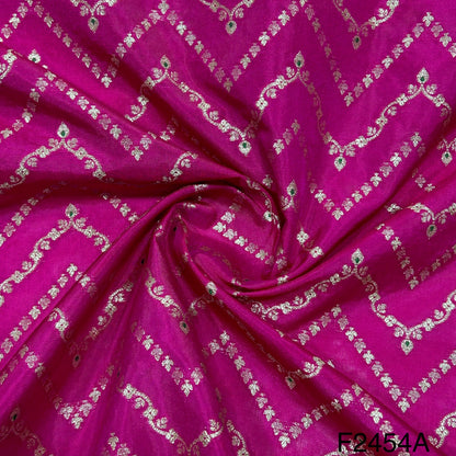 Silk Brocade Fabric-F2454