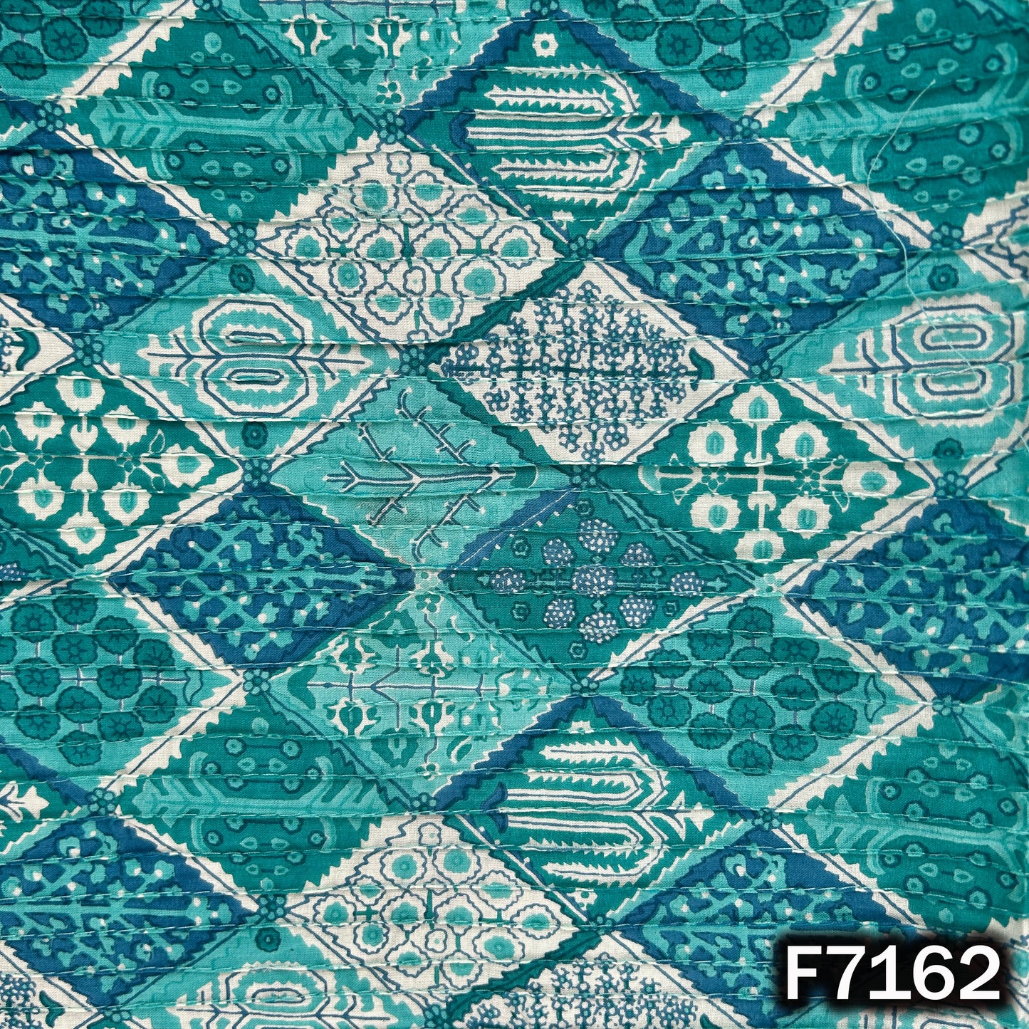 Printed Pintex Cotton Fabric - F7162