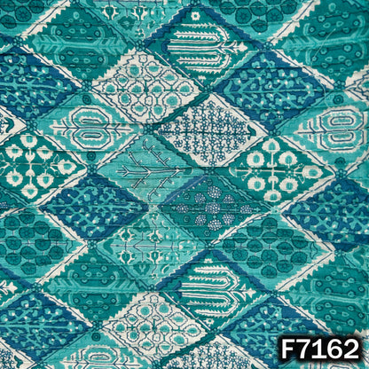 Printed Pintex Cotton Fabric - F7162