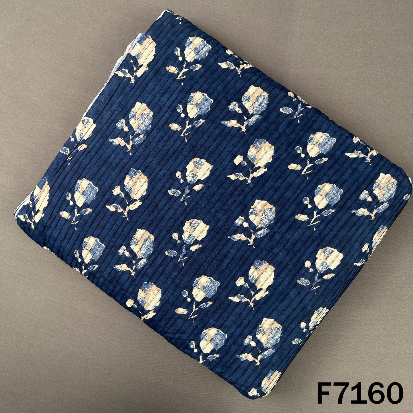 Printed Pintex Cotton Fabric - F7160
