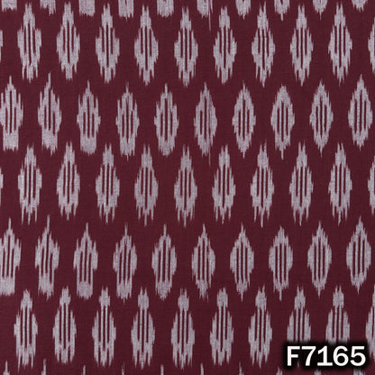 Ikkat Print Cotton Fabric - F7165