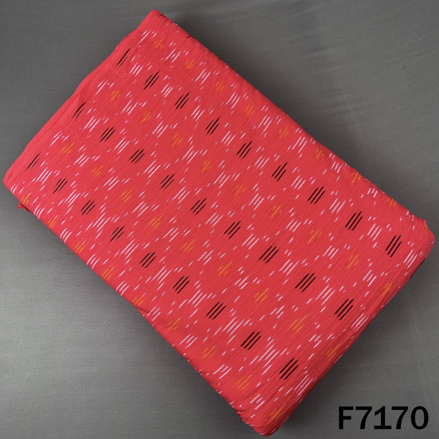 Ikkat Print Cotton Fabric - F7170